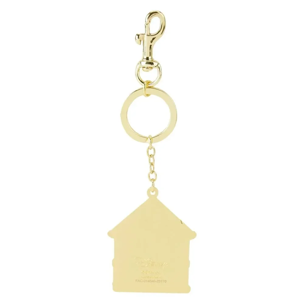 Loungefly Disney Mickey and Friends Gingerbread House Keychain NWT